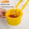 2 IN1 Sink Drain Basket Faucet Hanging Filter Bag Adjustable Automatic Basket Sink Sponge Rack Kitchen Waste Collector