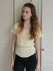 Elssibeui Scoop Neck Rib Knit Top_Butter Cream