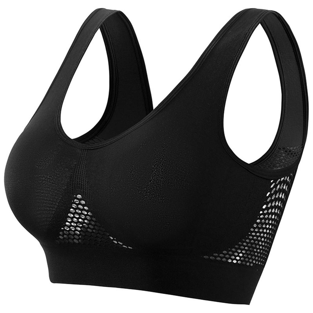 Women's Running Fitness Yoga Beauty Tank Top Large Sports Vest Without Steel Rims