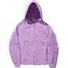 Li Ning Hooded Zipper Printed Loose Jacket Women Jackets AWDVE52-4