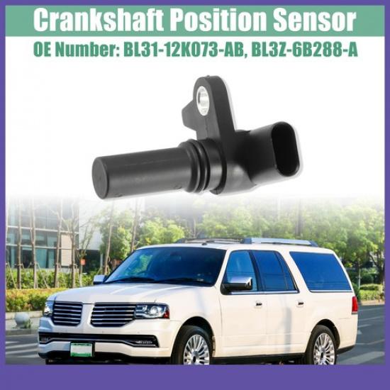 Crankshaft Position Sensor Single for Ford Transit-350 HD Base Metal