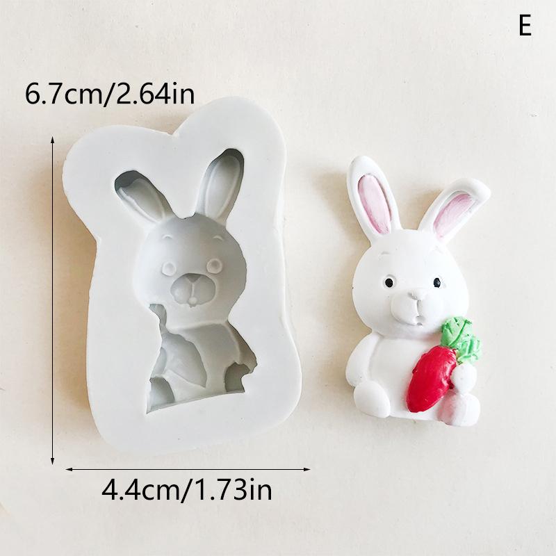 Stampo in Silicone per Fondente Animali Safari nella Giungla Orso Leone Giraffa Coniglio Panda Stampo per Decorare Torte per Festa di Compleanno Baby Shower