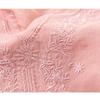 New Cotton Linen Embroidery V-neck Plus Size Shirt