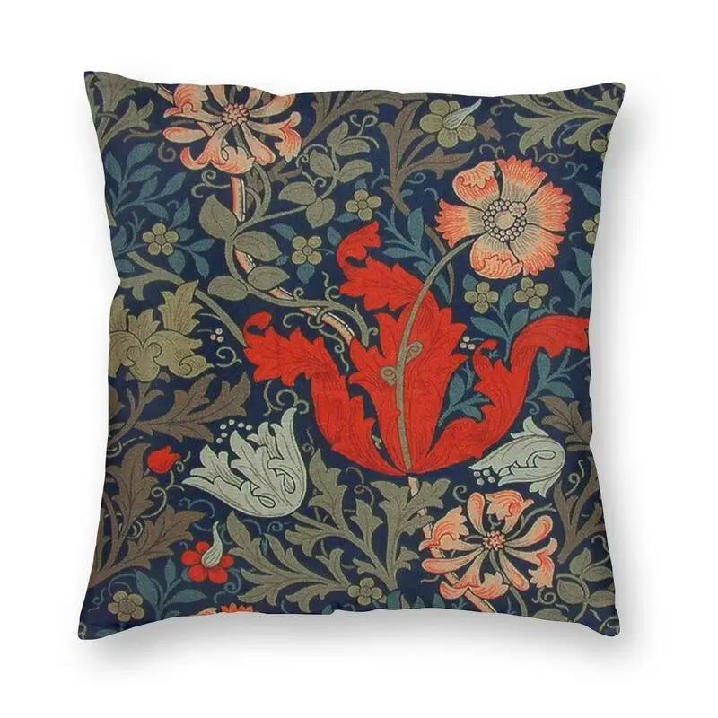William Morris Vintage Bloemen Kussenhoes 40x40cm Velvet Moderne Kussenslopen voor Bank kussenhoezen decoratief