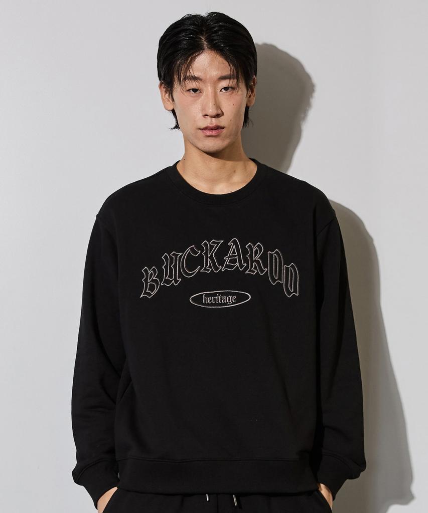 BUCKAROO C/P French Terry Sweatshirt Black