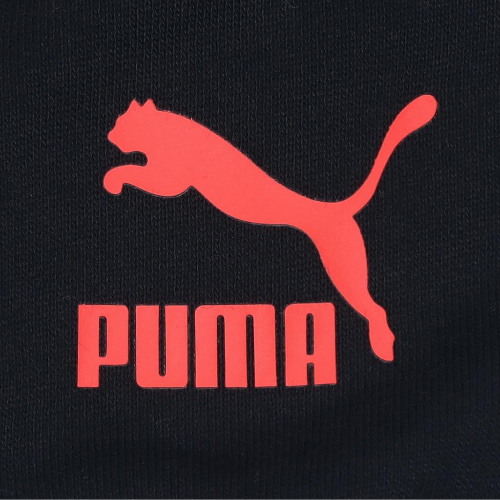 Puma Neujahrs-Mahjong-Serie Print Back Sport-Pullover mit Kapuze Herren Kapuzenpullover Schwarz 531299-01