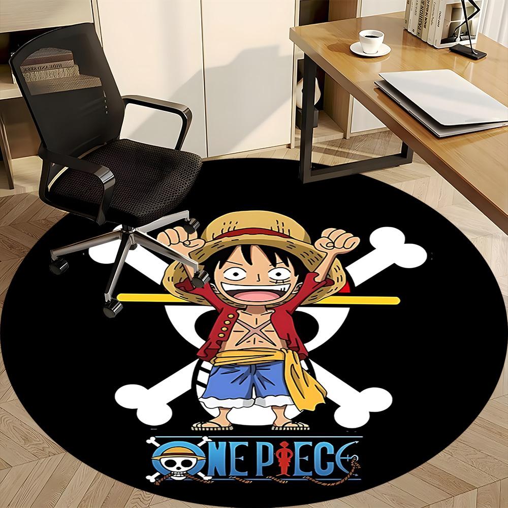 1pc One Piece Office Round Area Rug, Under Office Chairs Bedroom Living Room Home Decor, Room Decoa1022201