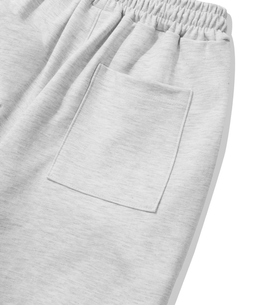 GAINSBORO Utility Cargo String Pants_White Melange