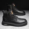 Lässige Bequeme High-Top-Stiefel Neue Herbst Winter Mode Stilvolle Vielseitige Herrenschuhe Retro Arbeitskleidung Schuhe