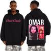 Rapper Omar Courtz Primera Musa Tour Cover Hoodies Herren Damen Kleidung Retro Ästhetik Sweatshirts Hohe Qualität Bodywarmer Hoodie