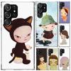 Y-Yoshitomo Nara Phone Case for Samsung Galaxy S26 S24 S23 Ultra S25 Edge S22 S21 Plus S20 FE + Soft Print Shell Funda Galaxy S2