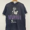 Vintage 80-tal Madonna Whos That Girl 1987 Världsturné Sällsynt Svart Pop Rock Sångare Konsert T-shirt Vintage Lätt