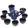 Tianmu Glaze Ceramic Kung Fu Tea Set