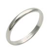 Used TIFFANY&Co. Ring Wedding Band EU#46.5 Pt950Platinum 2.0g Platinum Simple