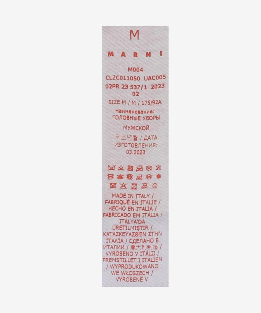 MARNI Logo Embroidered Bucket Hat - Black / Clzc0110S0Uac00500N99
