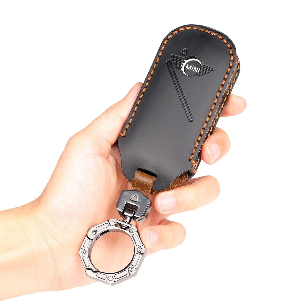 Genuine Leather Key Cover for GAC Trumpchi GS Models: GS4, GS3, GM6, GS7, GS8, GA6, M8, GS5 Key Chain