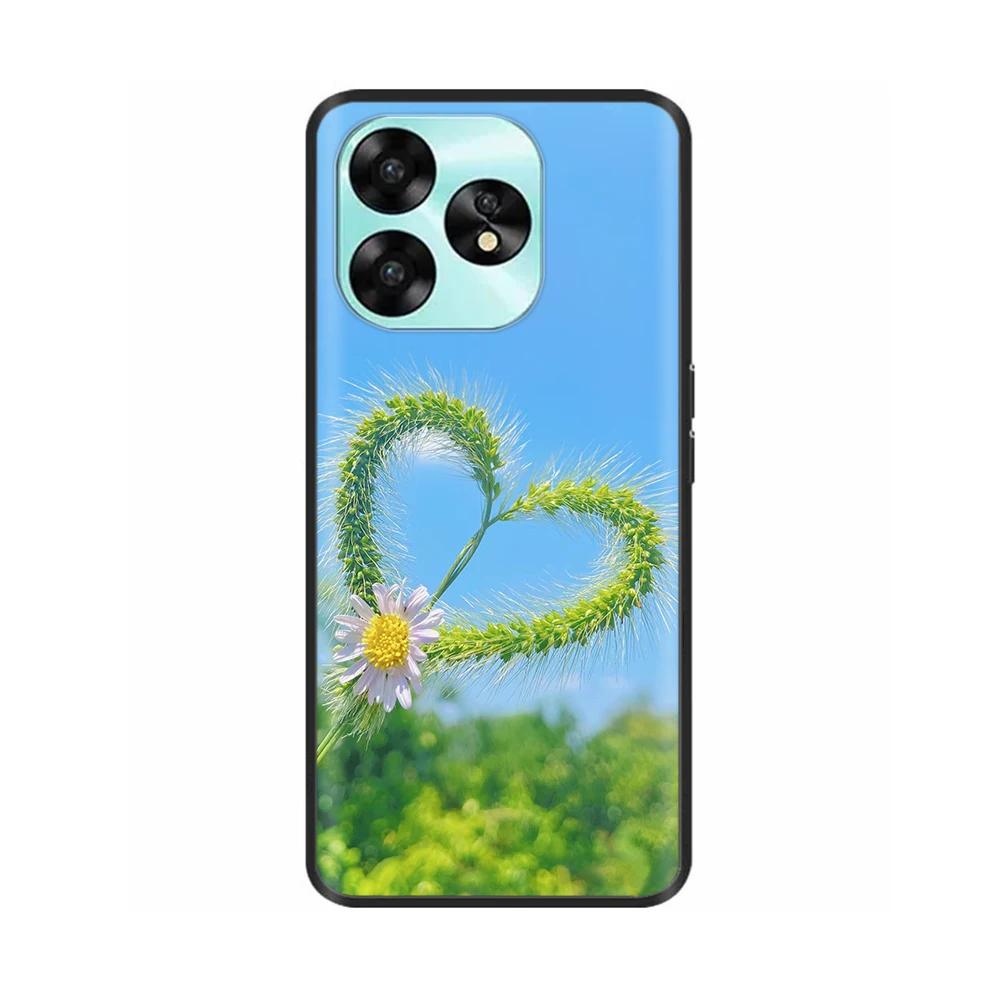 Für UMIDIGI A15 Hülle A15C Coque Mode Niedliche Abdeckung Schwarze Weiche Silikon Handyhüllen Für UMIDIGI A15C Funda A 15 UMIDIGIA15 Taschen