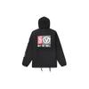 Vans Logo Printed Casual Jacket Unisex Jackets Black VN0A489TBLK