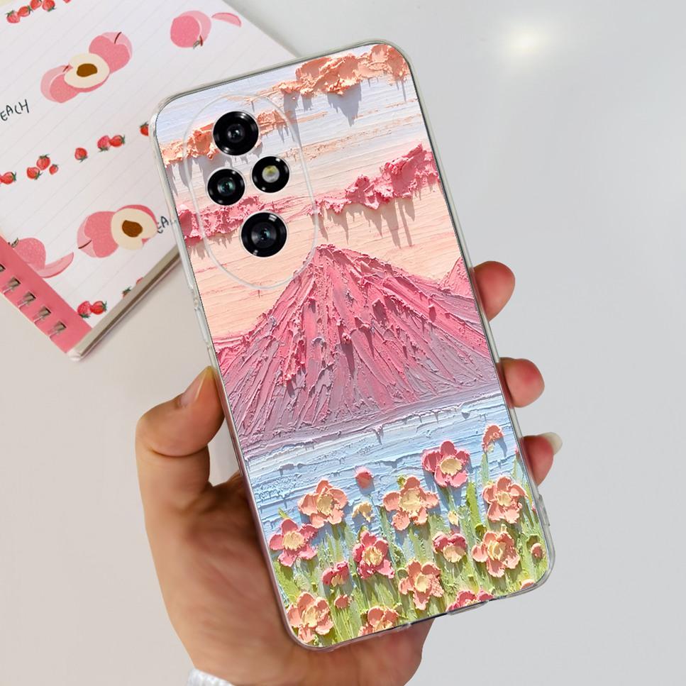 For Huawei Honor 200 6.7"Case Cute Cartoon Panda Astronaut Soft Silicone TPU Cover For Honor 200Pro Honor 200 Lite 5G Phone Case