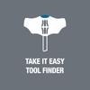 WERA Hex Phillips 10mm 200mm Shaft 023355 Screwdriver, T-Handle, Hex, Length,