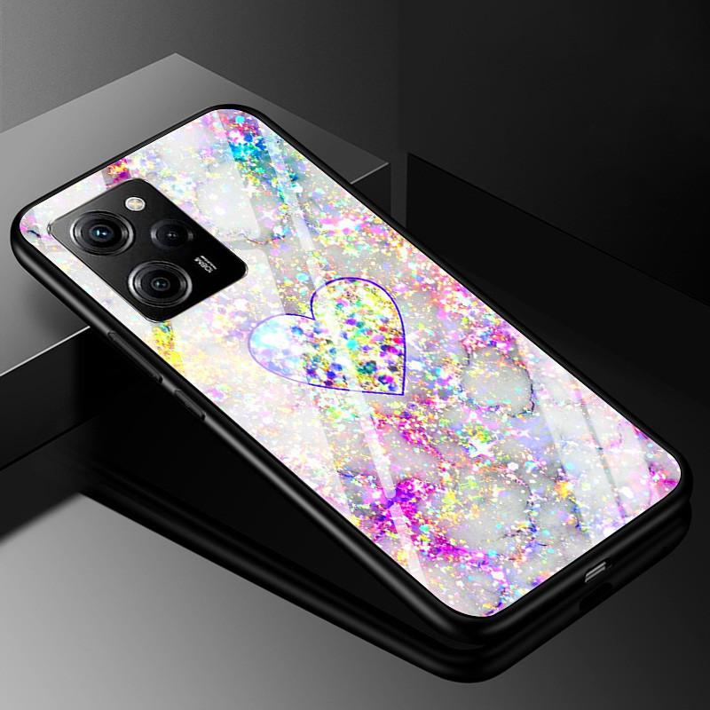 Tempered Glass Case for Xiaomi Redmi Note 12 Pro Plus 5G Pro+ Cover Hard Case for Xiaomi Redmi Note12 Pro 4G 5G Phone TPU Bumper