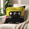 Retro S Cassette Tape Cushion Cover For Pillow Printing Sofa Decoration Home Car Room Coffee Shop Office Nordic Simplicity