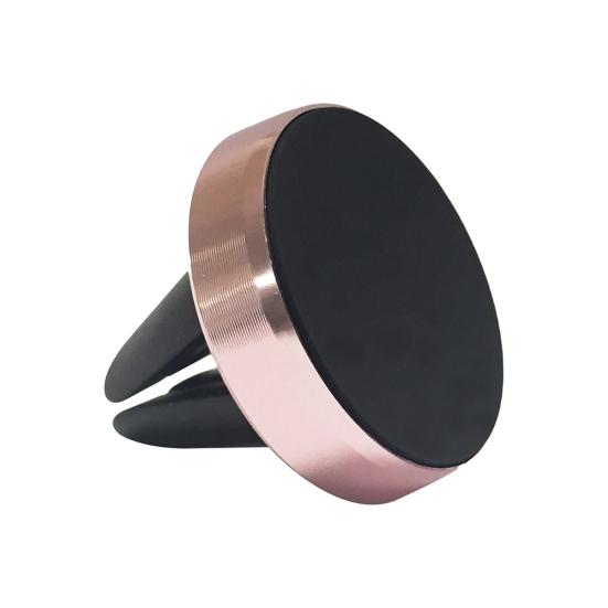 Universal Round Magnetic Phone Holder Air Car Mobile Vent Mount Stand Bracket