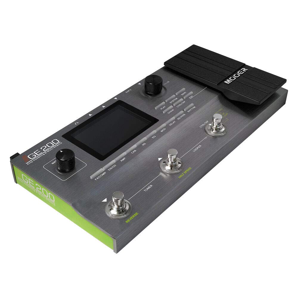 MOOER GE200 Gray Multi-Effects Pedal,