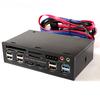 5.25 Inch Media Dashboard Front Panel USB 3.0 / 2.0 HUB eSATA SATA Audio Multi Card Reader for Computer Case Optical Drives Bay