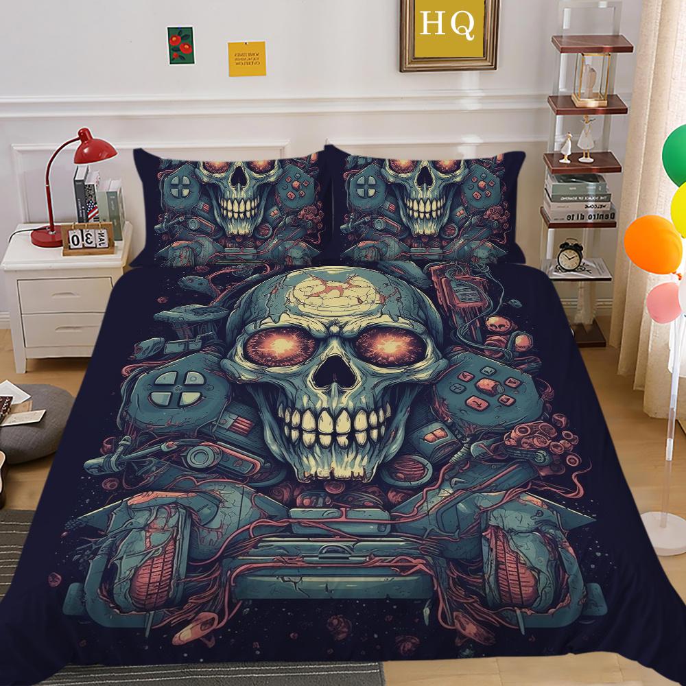 Duvet Cover Boys Game Style Home Bedspreads Queen Size Bedding Set Fashion Bedding Cover Teens Home Bedding Suits