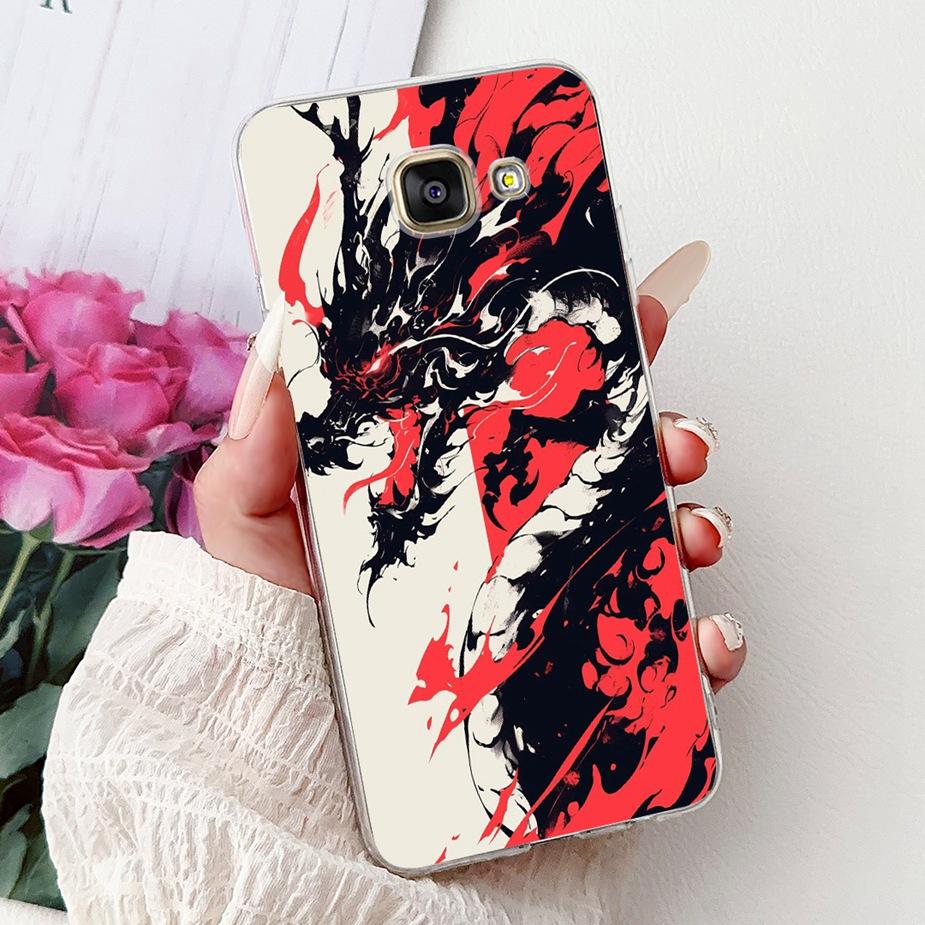 For Samsung Galaxy A5 2016 2017 Case SM-A510F SM-A520F Stylish Painted Cover Soft Silicone Cases For Samsung A5 2017 2016 Fundas