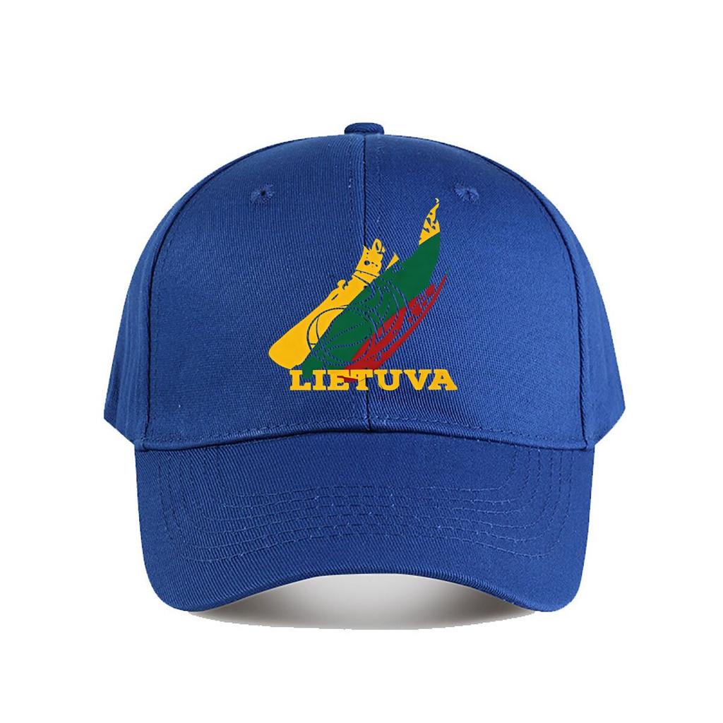 Lietuva Bestickt Vintage Gewaschene Baseballkappe Baseballkappe Mode Unisex Sonnenhut Damen Outdoor Sport Snapback Kappe