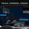 Car HUD Speedometer Clock Odometer Head Up Display Digital GPS Alarm On Board Computer Windscreen Projector Interior Cartronics