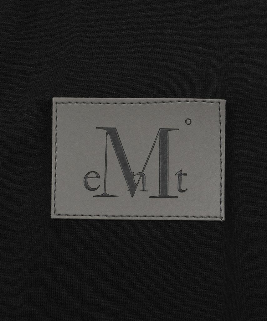 Mucent Liam Leather Patch Long Sleeve Tee (2 Colors)
