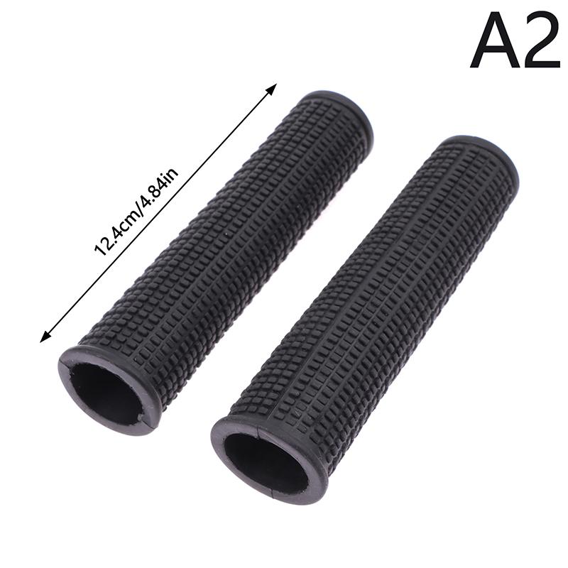 1Pair Bicycle Grips Mountain Handlebars Gloves Non-Slip Rubber Grips Long And Short Cycling Equipment Bicycle Turn Handle Grips