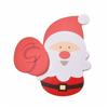 50Pcs/lot  Gift Package Decor Cards Lovely Penguin and Santa Claus Christmas Candy and Lollipop Deco