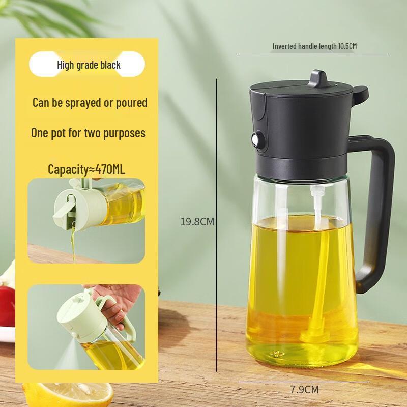 Shougu Glass Oil Spray & Pour Bottle