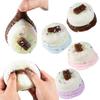 Slow Rebound Cake Squeeze Toy Cartoon Mochi Squish Foam Toy New Fidget Squeeze Toy  School Use