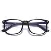 2pcs Anti-Blue Light Glasses Unisex Retro Fashion Computer Eyewear Anti-Radiation Transparent Lens Casual