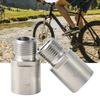 2Pcs/Set Left Right Pedal Extenders Waterproof Adapters Anti-rust Effort Saving Spacers Adapters for Mountain Bikes