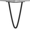 TV Stand Concrete Grey 150 X 30 X 50 Cm Particleboard