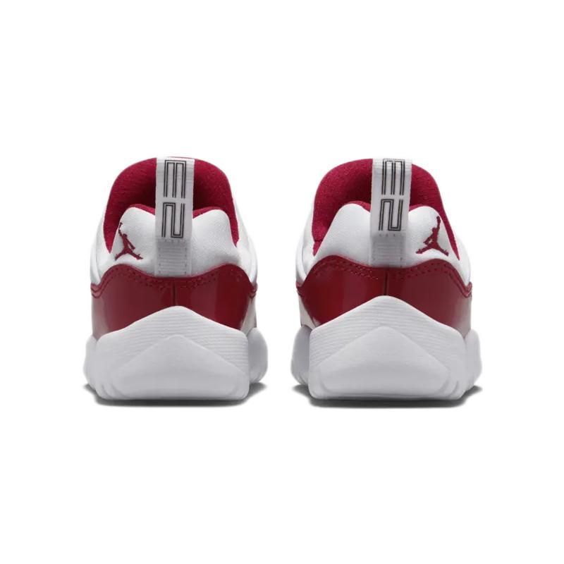Air Jordan 11 Retro Little Flex Toddler 'Cherry' (Unisex) White / Black / Varsity Red Toddler Shoes BQ7102 116