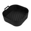 Silicone Air Fryer Mold 6.2L Reusable Air Fryer Baking Pan Oil Filter Strip Baking Mat for PhilipsNA230 COSORI6.2L