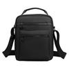 Men Single Shoulder Bag Waterproof Large Capacity Zipper Pockets Portable Handle Adjustable Straps Male Women Casual Crossbody Messenger Bag