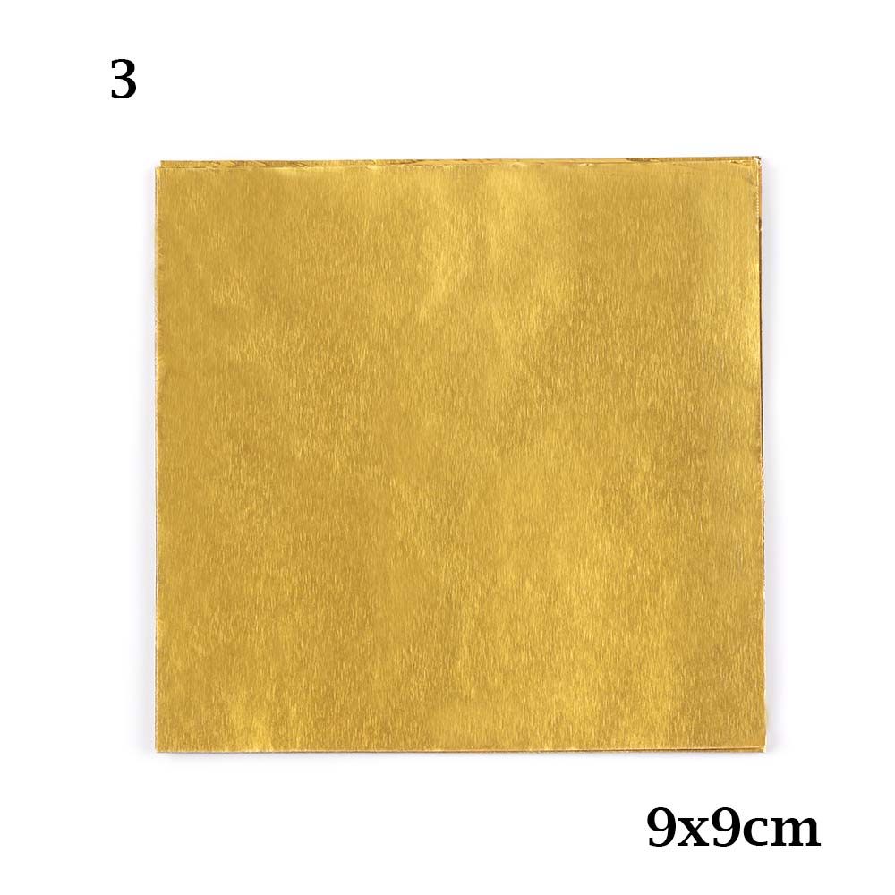 Gilded Decoration Wedding Party Supplies Aluminum Foil Package Paper Wrapping Paper Candy Chocolate