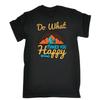 Mountain Bike Do What Makes You Happy Mens Funny Novelty T Shirt