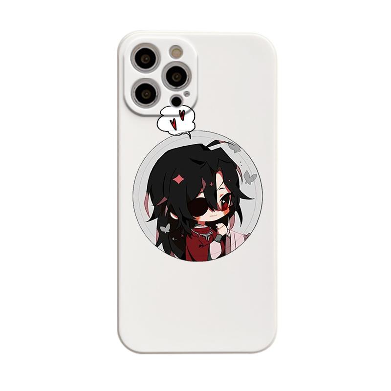 Heaven Officials Blessing Straight Edge Liquid Phone Case For Apple iPhone 14 11 12 13 Pro Max Mini X XS XR 7 8 Plus SE2 Cover