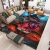Monster Hunter Spiel Teppich Teppich Spielmatten Wohnzimmer Schlafzimmer Teppiche Kind Spielen Lounge Fußmatte Fans Spiel Zimmer Dekor Gamer Geschenk