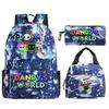Game Dandy'S World Around Personalized Print Student Bag Casual Pencil Bag Lunch Bag
