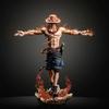 27cm One Piece Anime Ace Figure Portgas D Ace Action Figurine Pvc Model Statue Doll Collection Decoration Toys Gift Ornaments